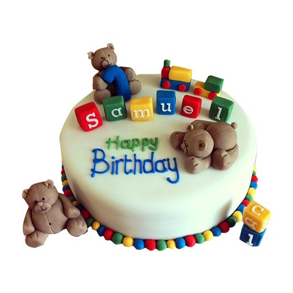 1.5kg cute teddy cake 1.5kg cute teddy cake